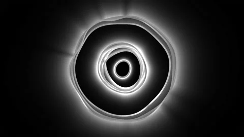 Abstract Black And White Circular Patterns  7 Stock Footage 150772145