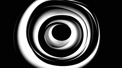 Abstract Black And White Circular Patterns 17 Stock Footage 150800817