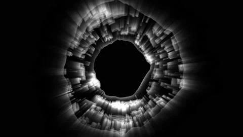 Abstract Black And White Circular Patterns 26 Stock-Footage 150824398
