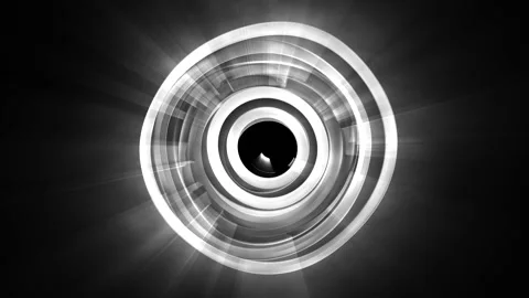 Abstract Black And White Circular Patterns 25 Stock Footage 150825845