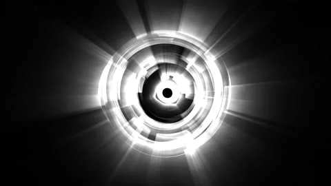 Abstract Black And White Circular Patterns 27 Stock Footage 150834771