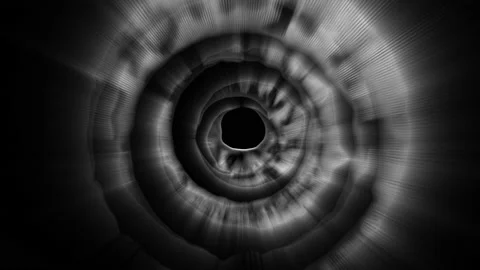 Abstract Black And White Circular Patterns 28 Stock Footage 150837219