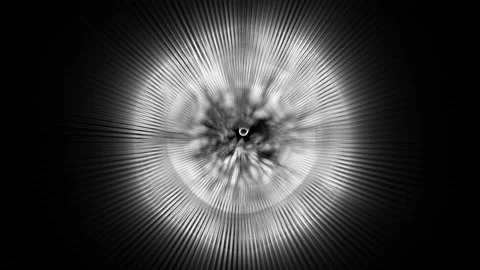 Abstract Black And White Circular Patterns 38 Stock Footage 150864485