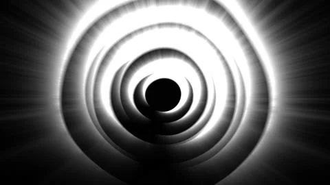 Abstract Black And White Circular Patterns 36 Stock-Footage 150866395