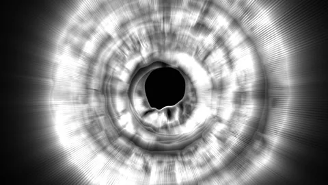 Abstract Black And White Circular Patterns 35 Stock Footage 150869682
