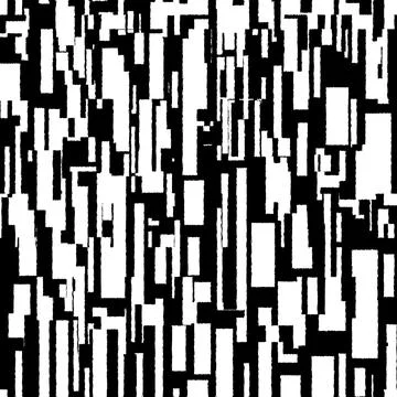 Abstract black and white computer code background pattern. Stock Photos