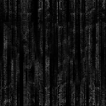 Abstract black and white computer code background pattern. Stock Photos