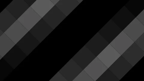 Abstract black and white diagonal geometric pattern with squares Stock Footage 281386949