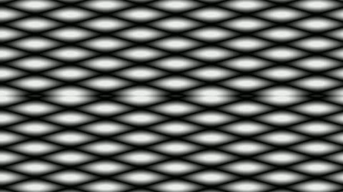 Abstract black and white diagonal rhombus pattern seamless background texture Stock Footage 337703412