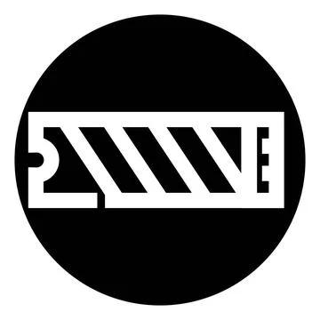 Abstract black and white diagonal stripe pattern Stock Illustration