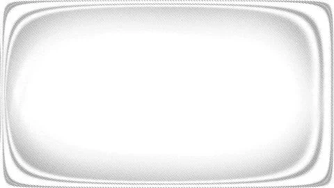 Abstract Black and White Diagonal Line Pattern Border Frame Illustrazione stock