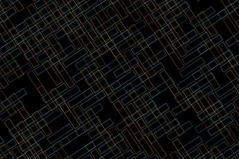 Abstract black and white digital lines pattern background 스톡 일러스트