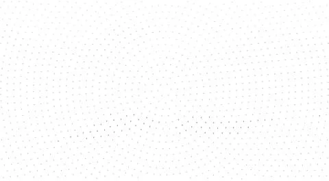 Abstract black and white dot pattern with varying dot sizes and spacing Stockillustratie