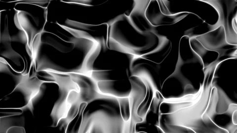 Abstract black and white flowing lines perfect for backgrounds Stock Footage 291374199