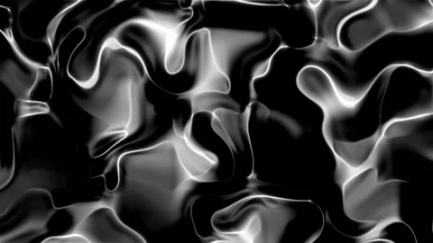 Abstract Black and White Fluid Texture Video. Stock Footage 325020976