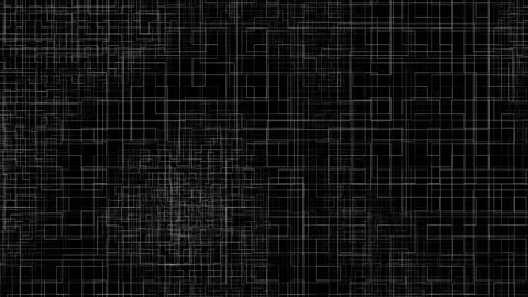 Abstract black and white geometric motion background Stock Footage 145578298