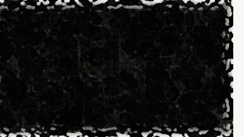 Abstract Black and White Geometric Pattern with Textured Squares in Cinemat.. 库存影片 341543132