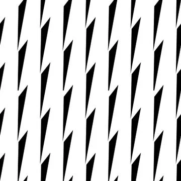 Abstract black and white geometric pattern. Seamlessly repeatable. Illustrazione stock