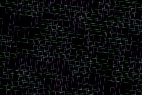 Abstract black and white geometric pattern with lines Illustrazione stock