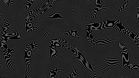 Abstract black and white gradient halftone dotted background with a pop cartoon Stock Footage 339062725