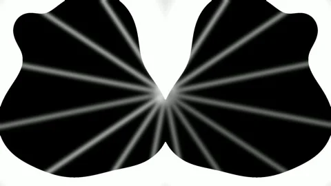Abstract black and white graphic overlay background design element Stock Footage 339773216
