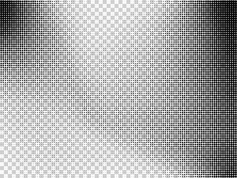 Abstract Black and White Grid Pattern Texture Stock Illustration