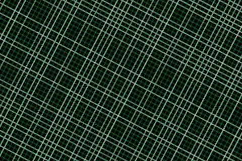 Abstract black and white grid pattern with intersecting lines Stock Illustration