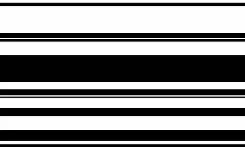 Abstract black and white horizontal stripes pattern.  Minimalist design, perf Illustrazione stock