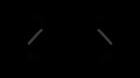 Abstract Black and White Light Bars looping 360 vr animation Stock-Footage 316333997