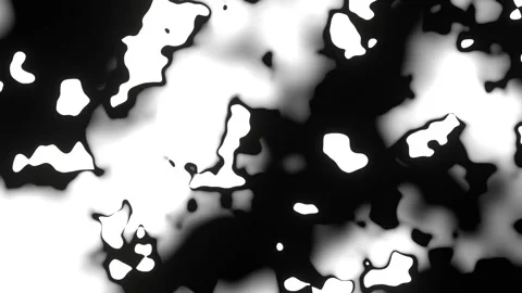 Abstract Black and White Liquid Morph Animation for Modern Design Backgrounds Stock Footage 313864129