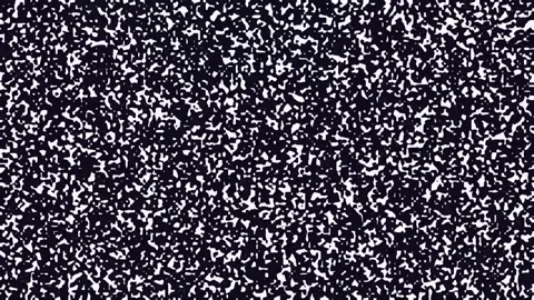 Abstract black and white noise texture, speckled film grain background Stock Footage 342158462