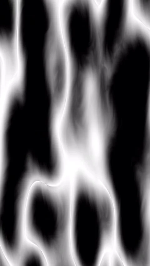 Abstract black and white pattern with luminous outlines. 스톡 동영상 320231324