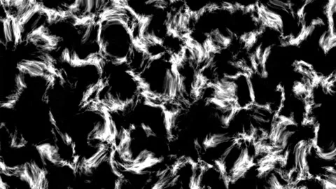 Abstract black and white pattern flowing in a smooth wave motion Stock Footage 344098377