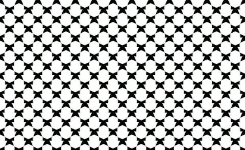 Abstract black and white pattern design for background Stock Illustration