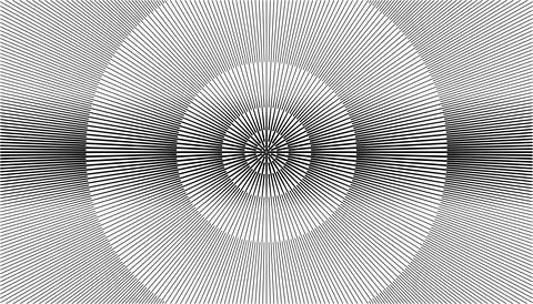 This is an Abstract Black and White Pattern featuring Dynamic Curves and Fo.. Stock Illustration