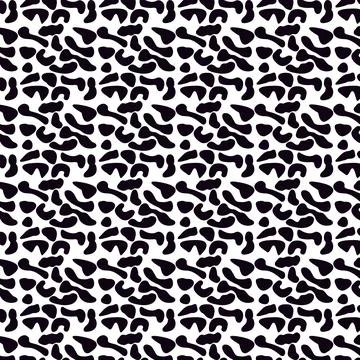 Abstract Black and White Pattern Design Stock Illustration