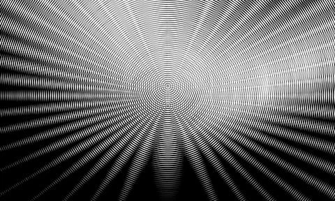 This abstract black and white pattern features wavy lines and gradients 스톡 일러스트