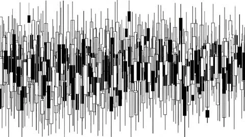 Abstract black and white pattern Stock Illustration