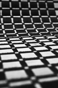 Abstract black and white pattern 1 Stockfoto's