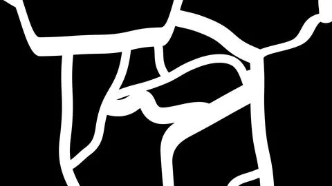 Abstract Black And White Pattern Stock Photos