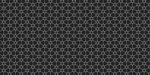Abstract black and white patterns background design Illustrazione stock