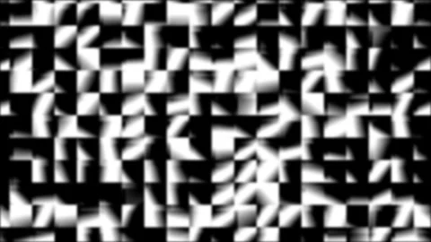 Abstract Black and White Pixelated Mosaic Noise Seamless Loop Background Stock-Footage 335567627