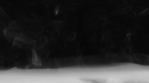Abstract Black and White Smoke Spread Effect Stock Footage 314347624