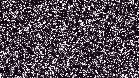 Abstract black and white static noise background loop for screen effect Stock Footage 342160543