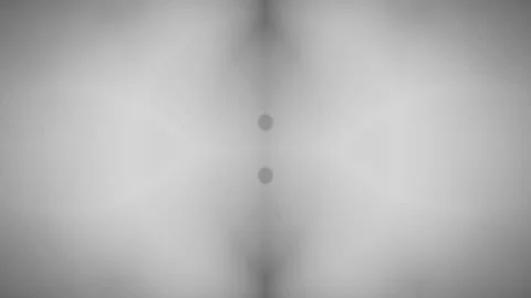 Abstract Black and White Symmetrical Pulsing Motion Background Vídeo Stock 345203203