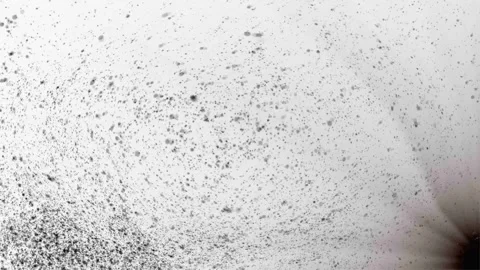 Abstract Black and White Texture Stock Footage 289114995