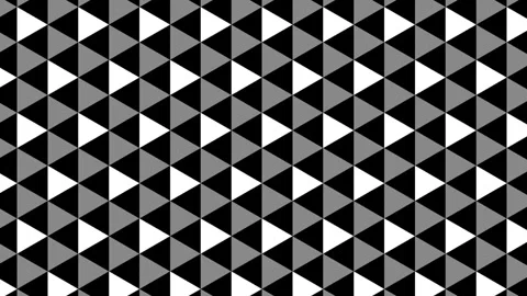 Abstract black and white triangle background animation Stock Footage 269124193