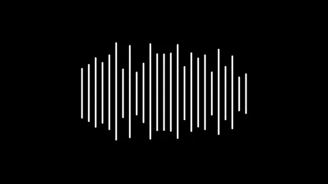 Abstract Black and White Vertical Lines Animation Stock Footage 306113818