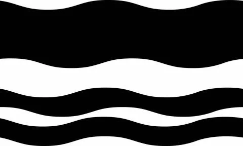 Abstract black and white wavy lines pattern.  Perfect for backgrounds, webs.. Stock Illustration