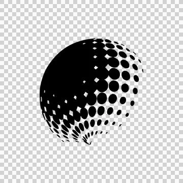 Abstract black art element graph creative Stock Illustration